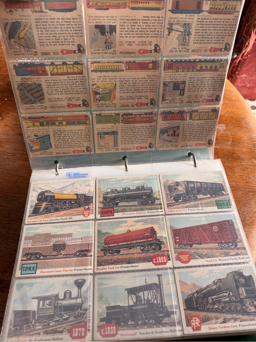 1955 Topps "Rails & Sails" Partial Set (107) - Picture 2 of 16